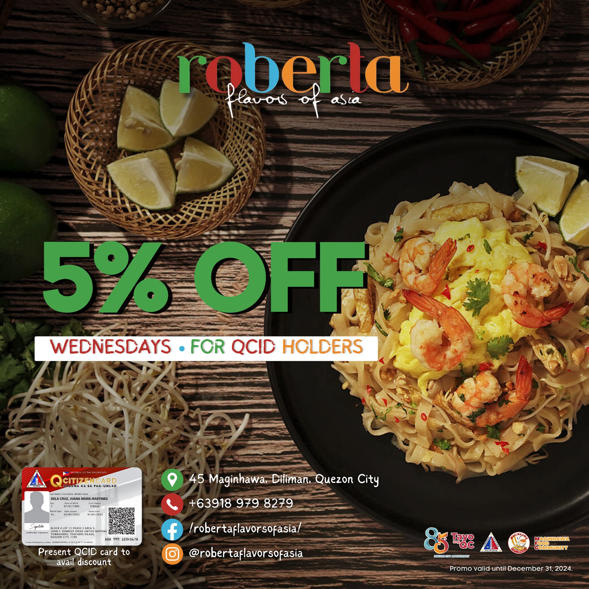 Roberta Flavors of Asia